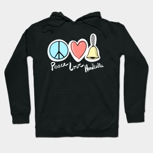 Peace Love Handbells Hoodie